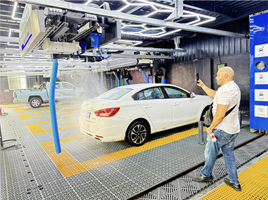 Service Station in France