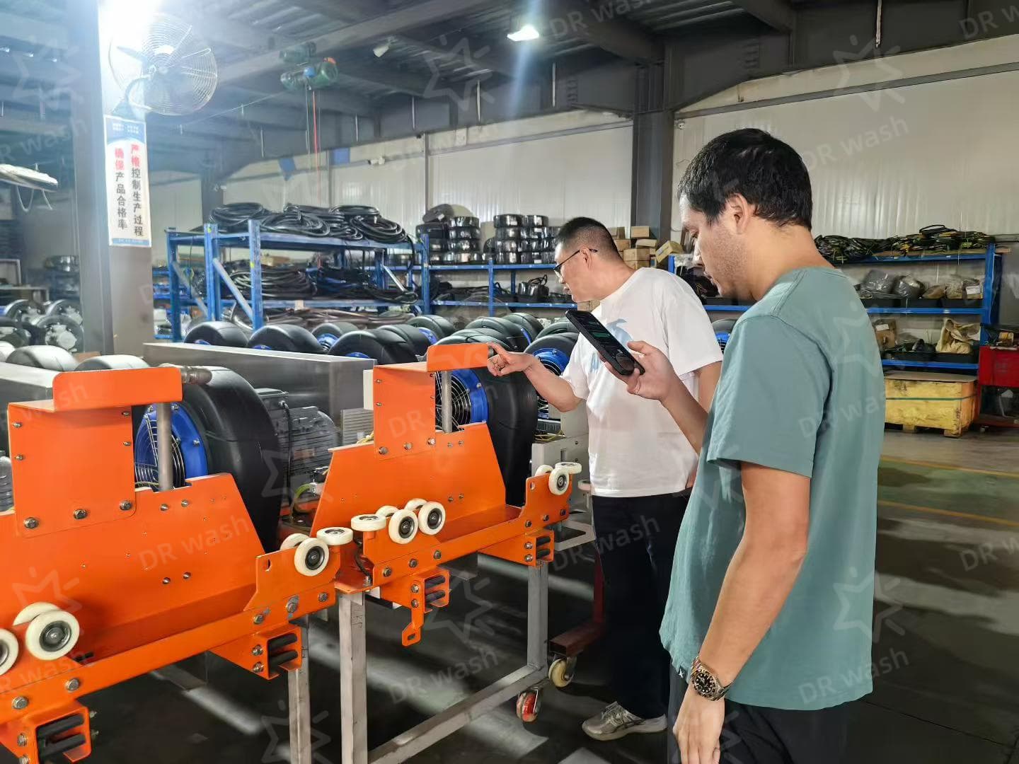 DRwash Welcomes Costa Rican Client for Factory Inspection, Secures Immediate Order Intention