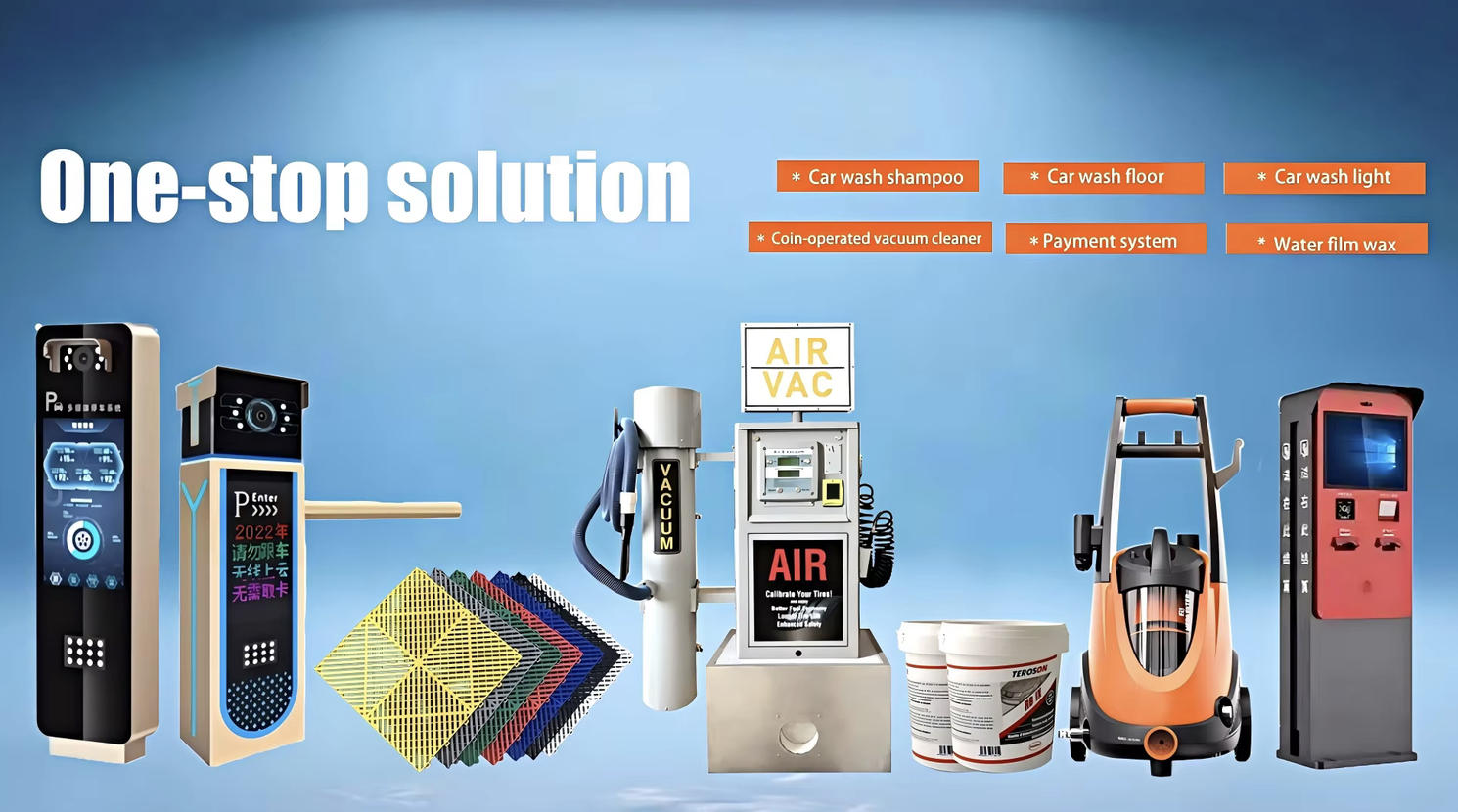 One-stop solution diagram