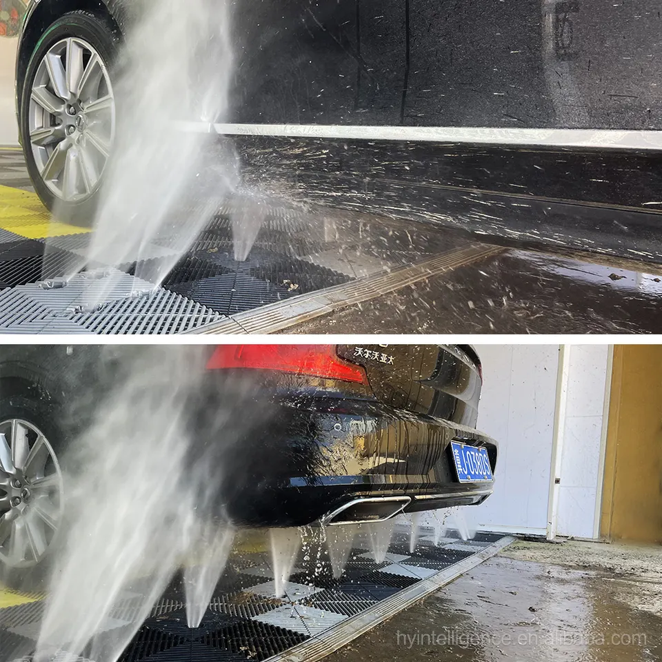 High-pressure pre-washing system